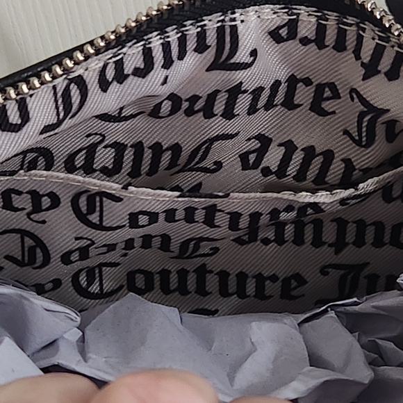 Juicy Couture Mini Wristlet Black NWT - Picture 6 of 6